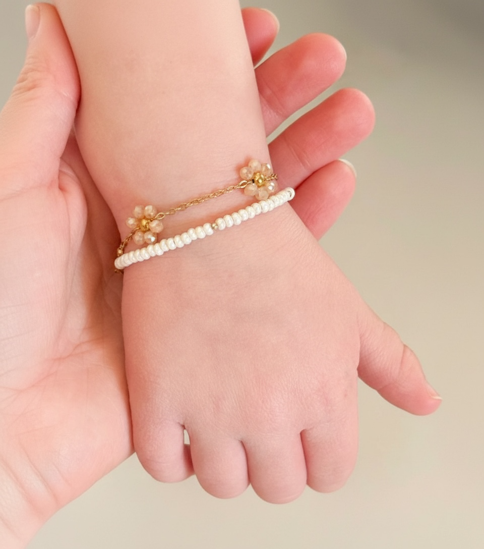 Baby Bracelets | Gold Filled & Personalized | LittleLundsCo