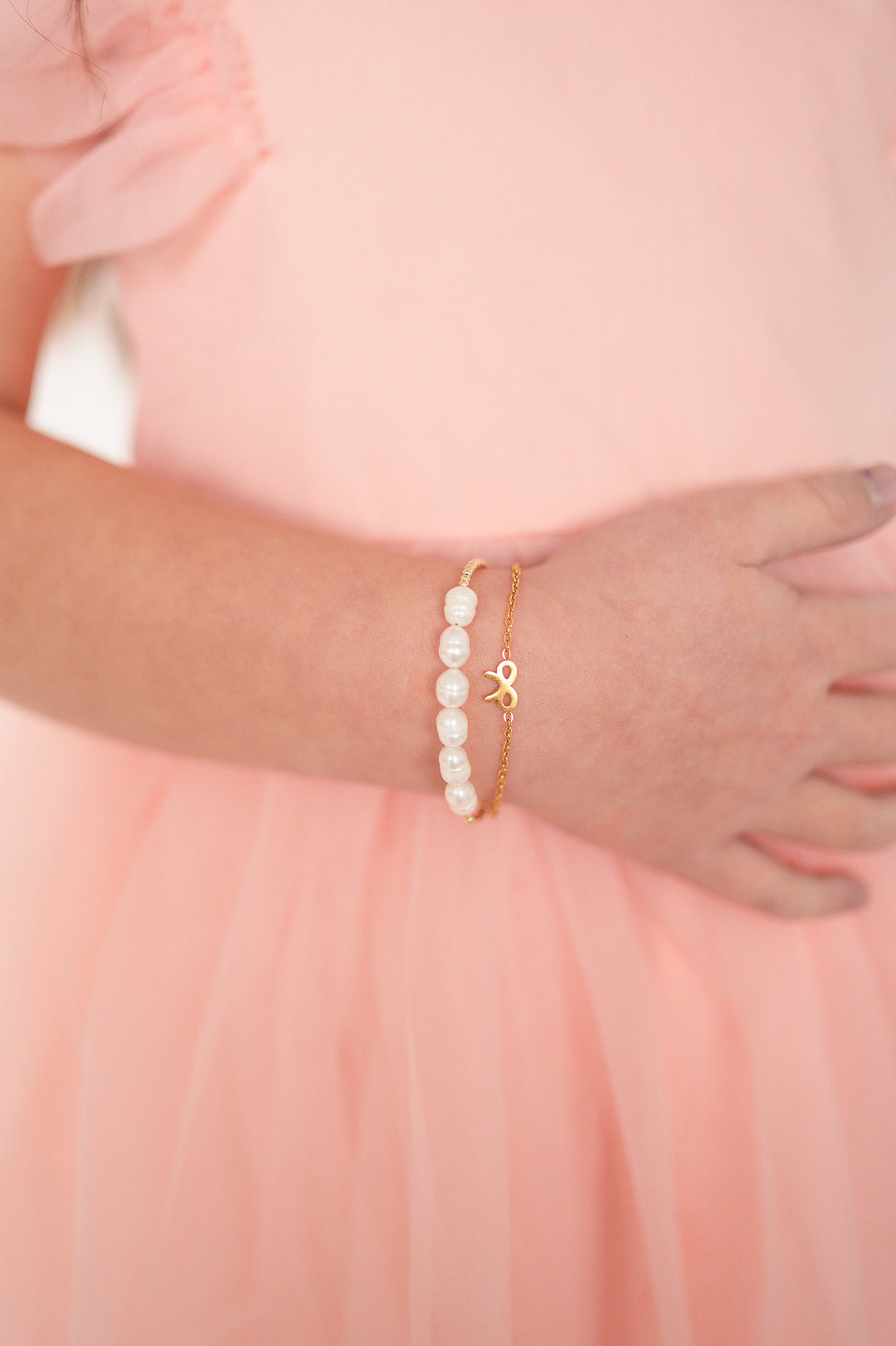 Gold Bow Bracelet | Dainty Gold-Filled Chain with Charm | Handmade Gift for All Ages