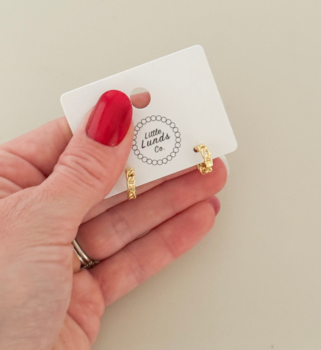 Dainty Braided Forever Clip Hoops