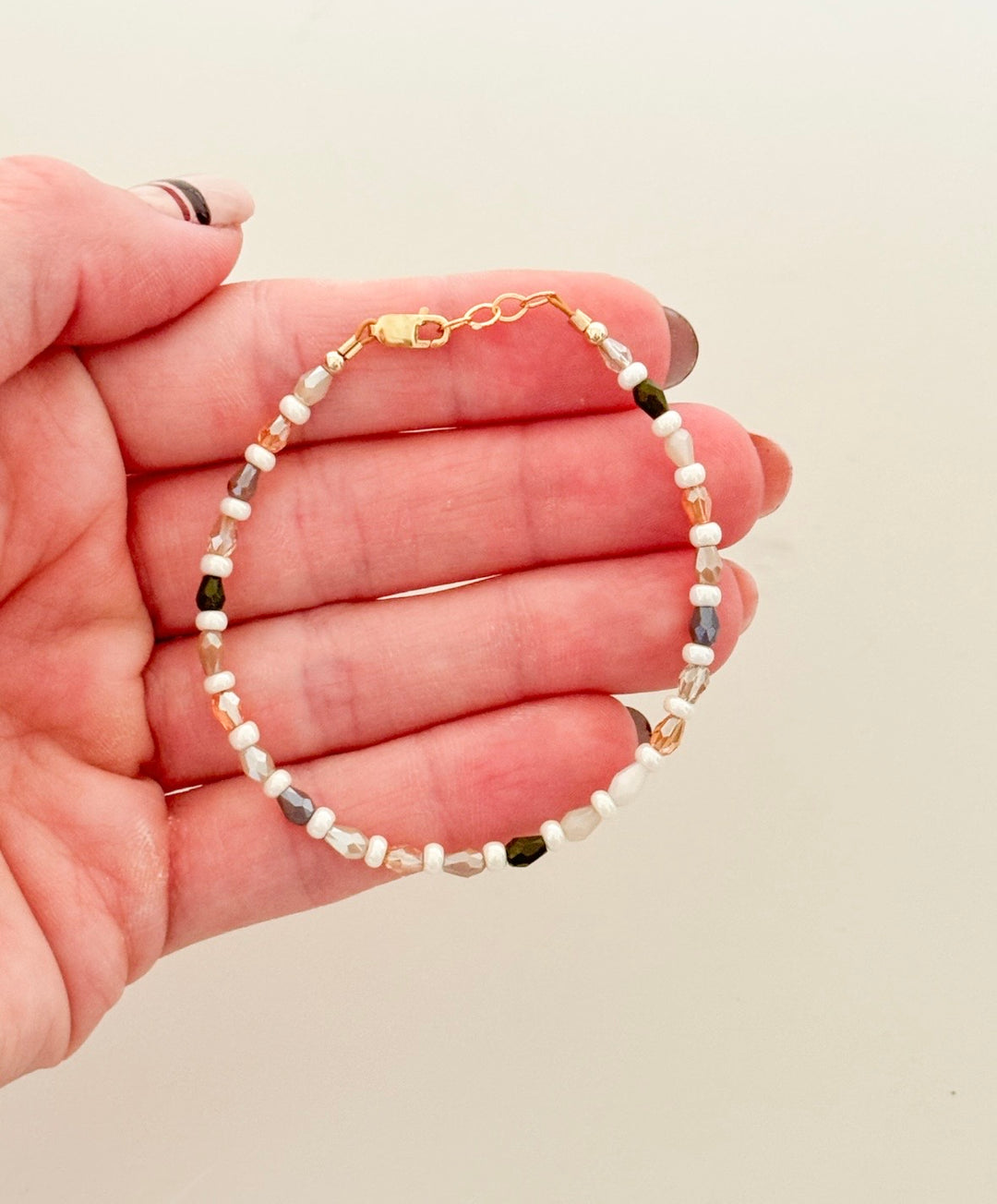 Autumn Garden Beaded Bracelet | Girls &amp; Women’s Fall Bracelet