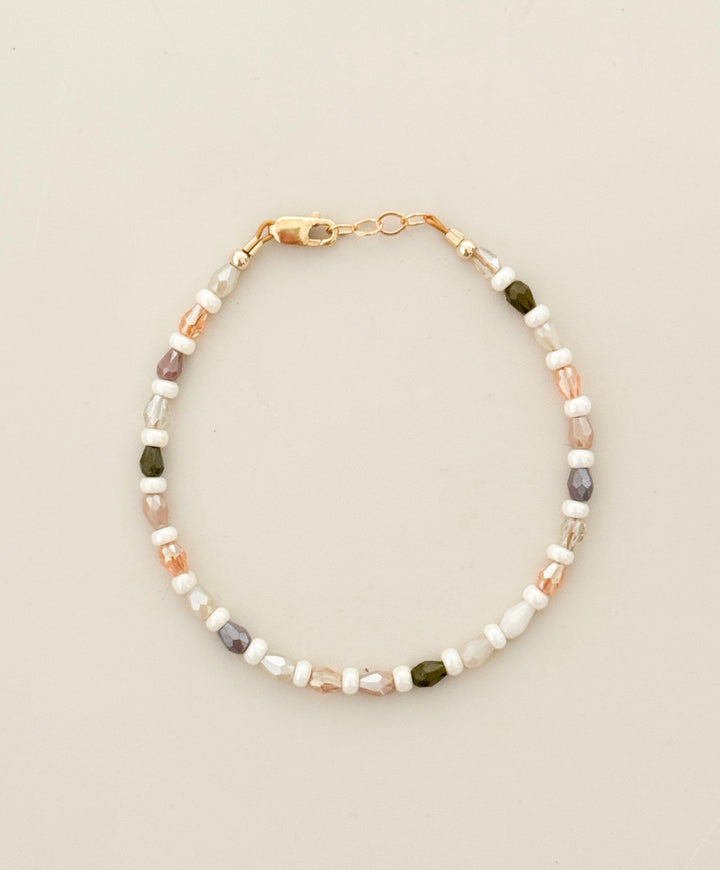Autumn Garden Beaded Bracelet | Girls &amp; Women’s Fall Bracelet