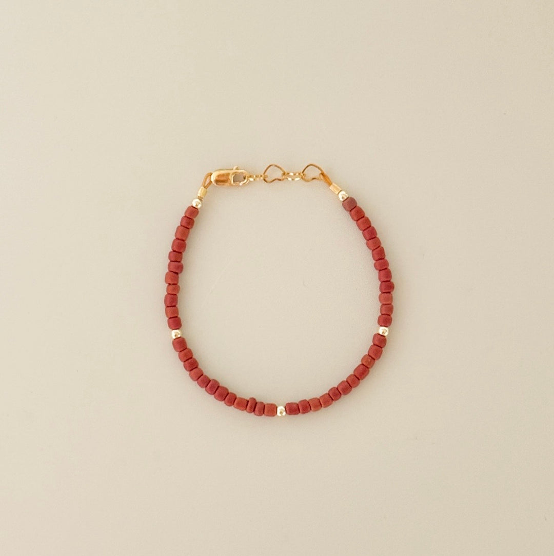 Boho Matte Brown Bracelet