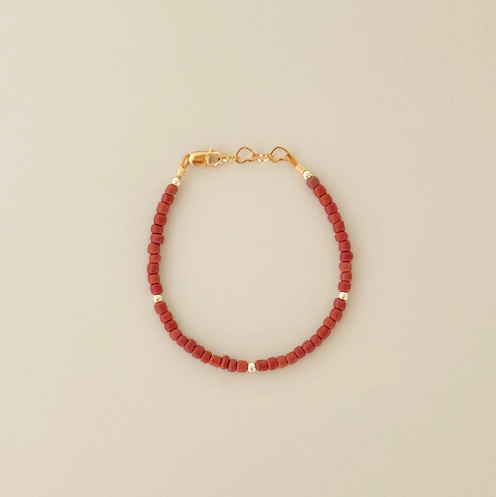 Boho Matte Brown Bracelet