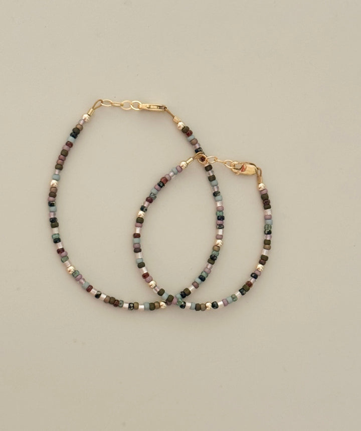 Succulent Beaded Bracelet