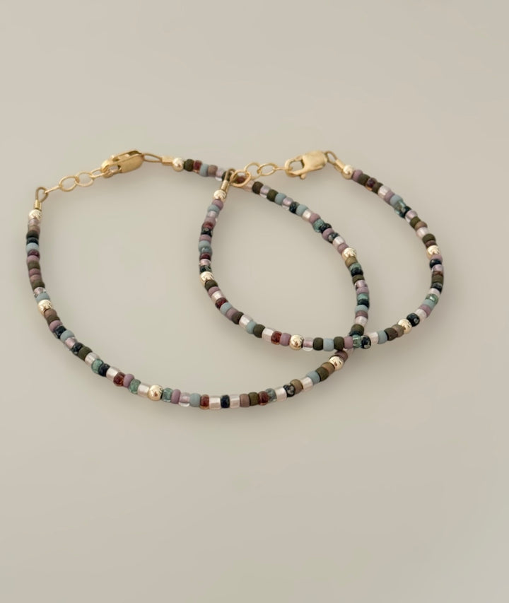 Succulent Beaded Bracelet