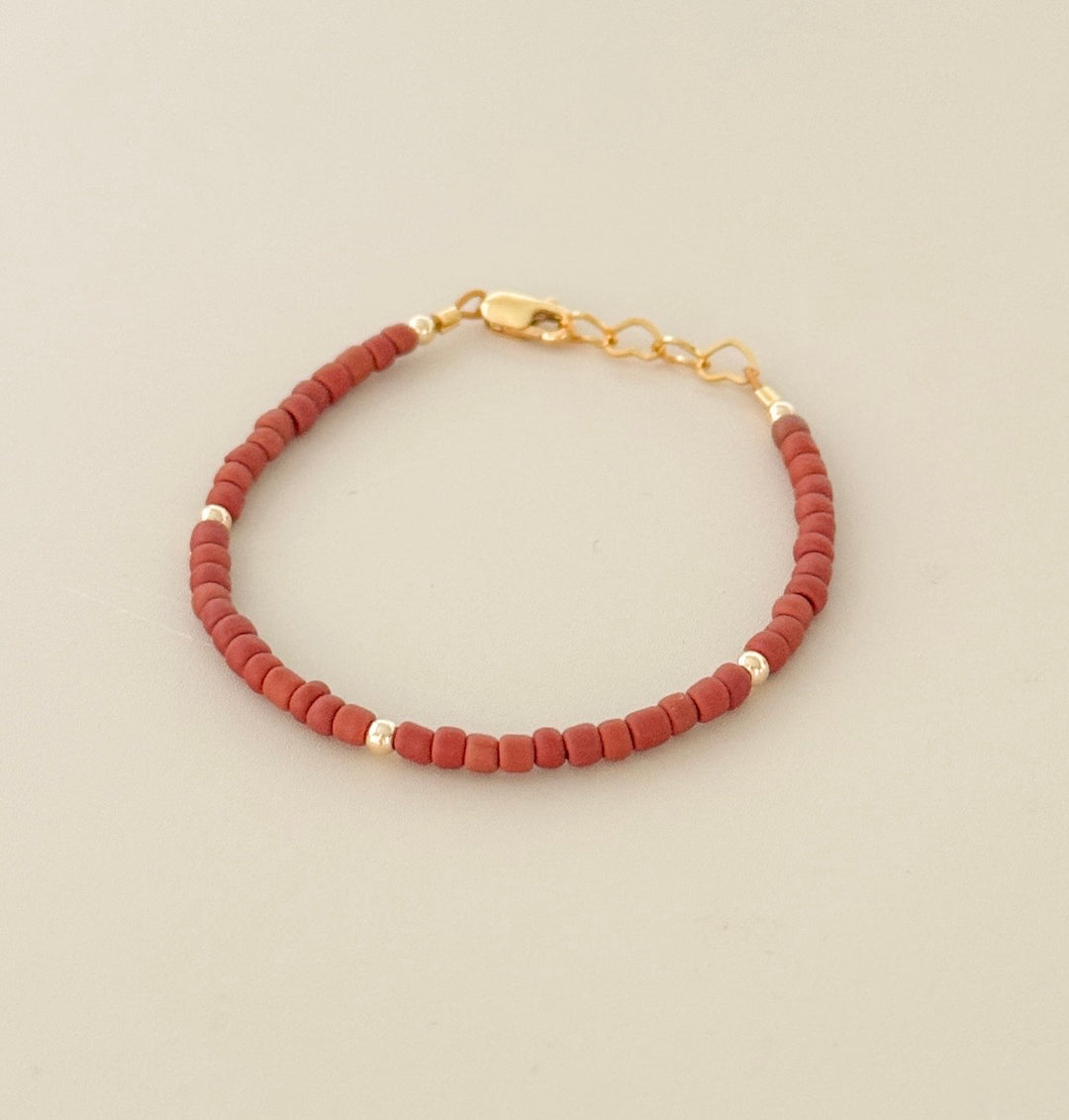 Boho Matte Brown Bracelet