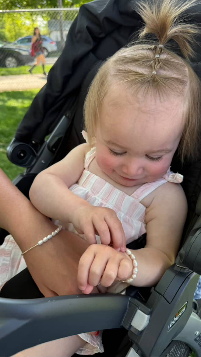 Little Lady Pearl Bracelet – Handmade Keepsake for All Ages