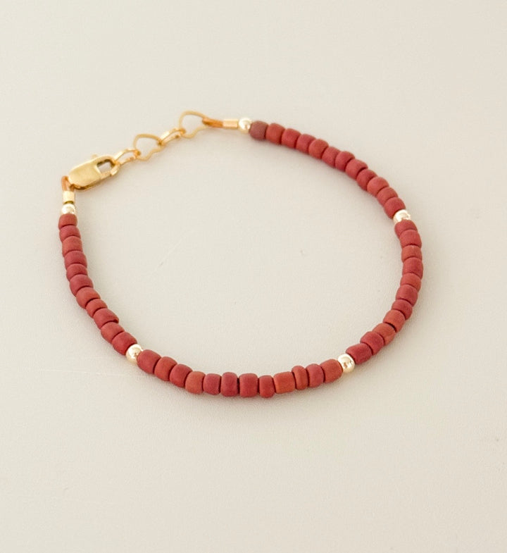 Boho Matte Brown Bracelet