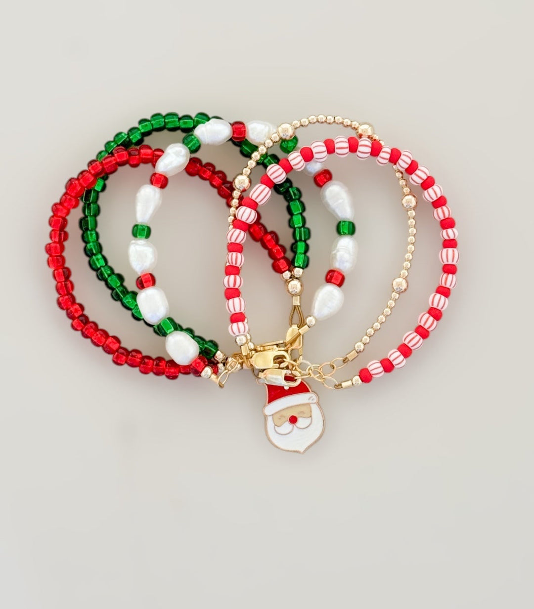 Classic Christmas bracelets