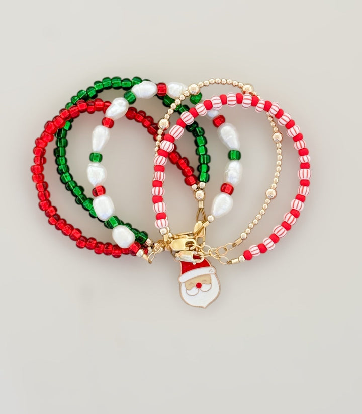 Classic Christmas bracelets