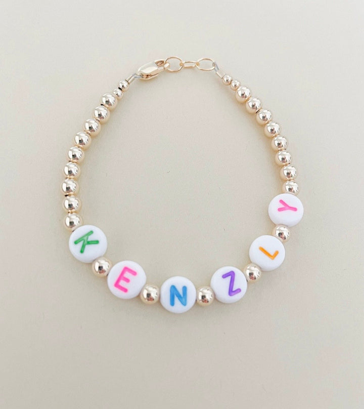 Custom 4mm Gold-Filled Name Bracelet | Dainty Personalized Jewelry | Handmade Gift for Her