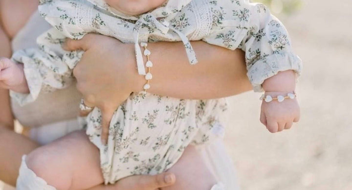 Gold-Filled Shell Heart Bracelet