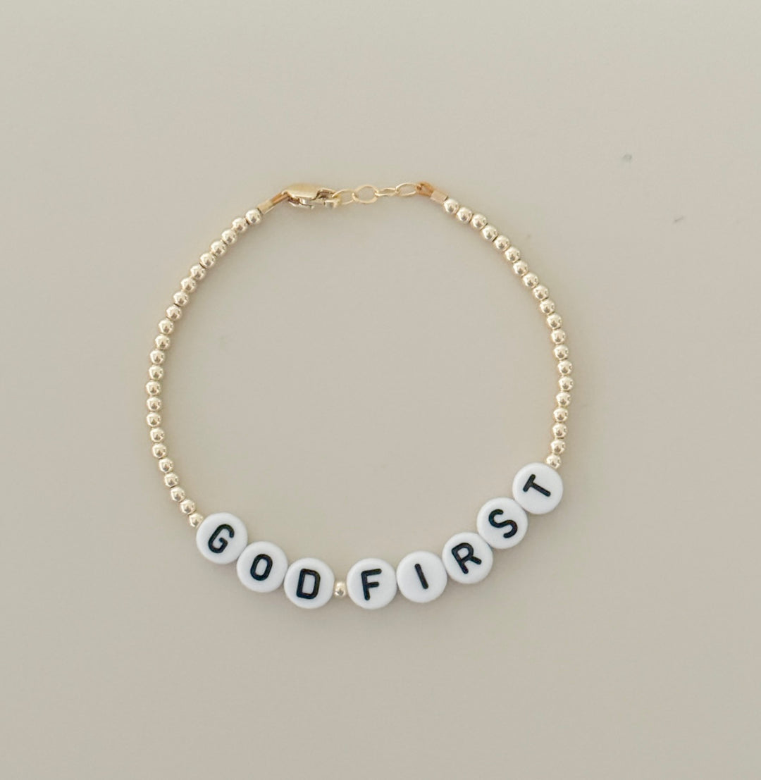 14k gold filled religious Christian bracelets