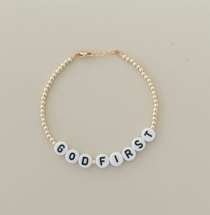 14k gold filled religious Christian bracelets