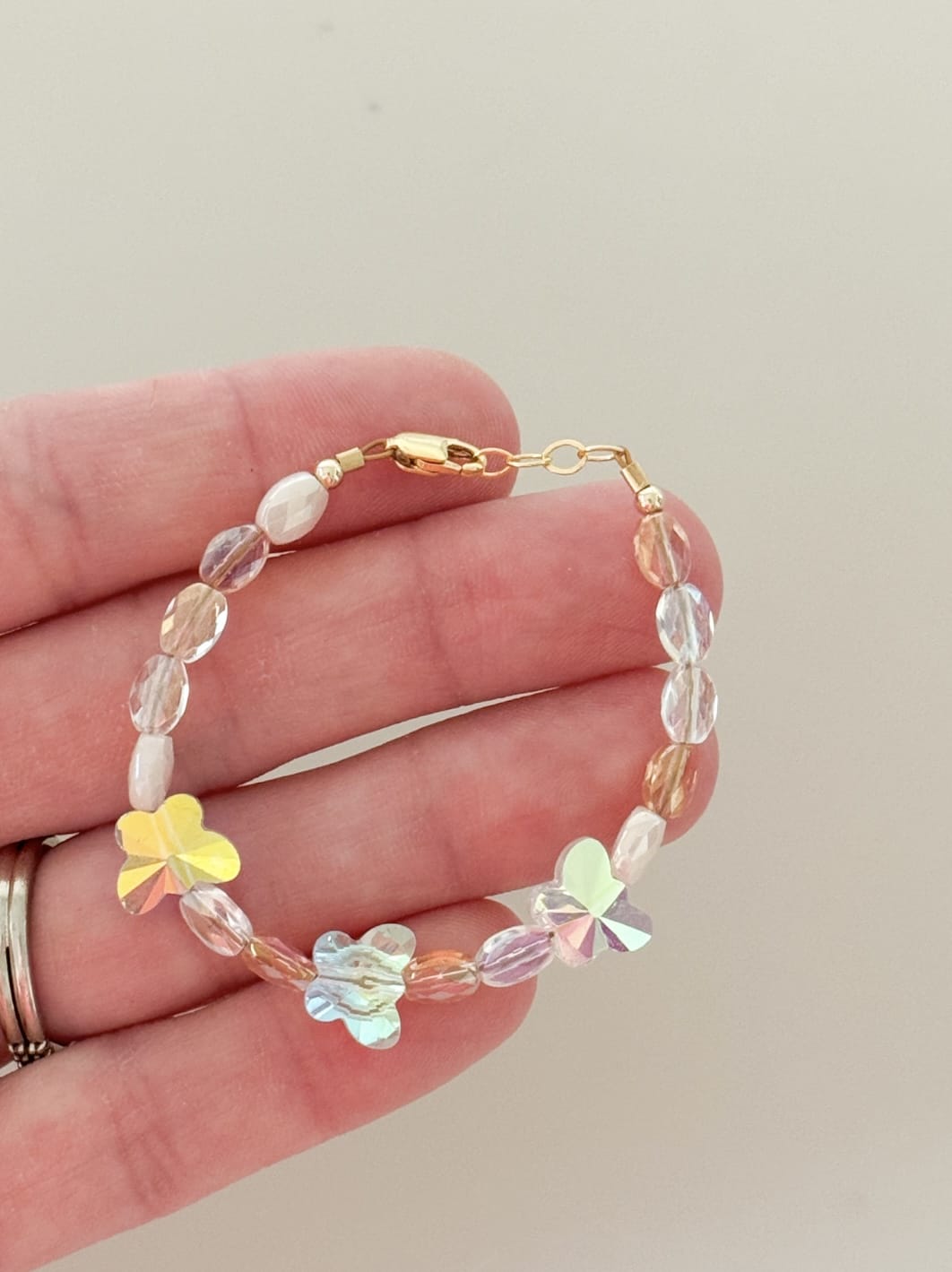 Blush Butterfly Bracelet