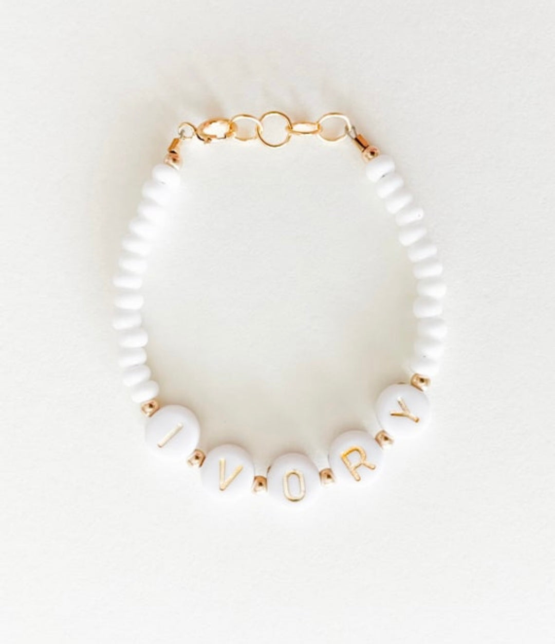 14k Gold filled personalized baby name bracelet