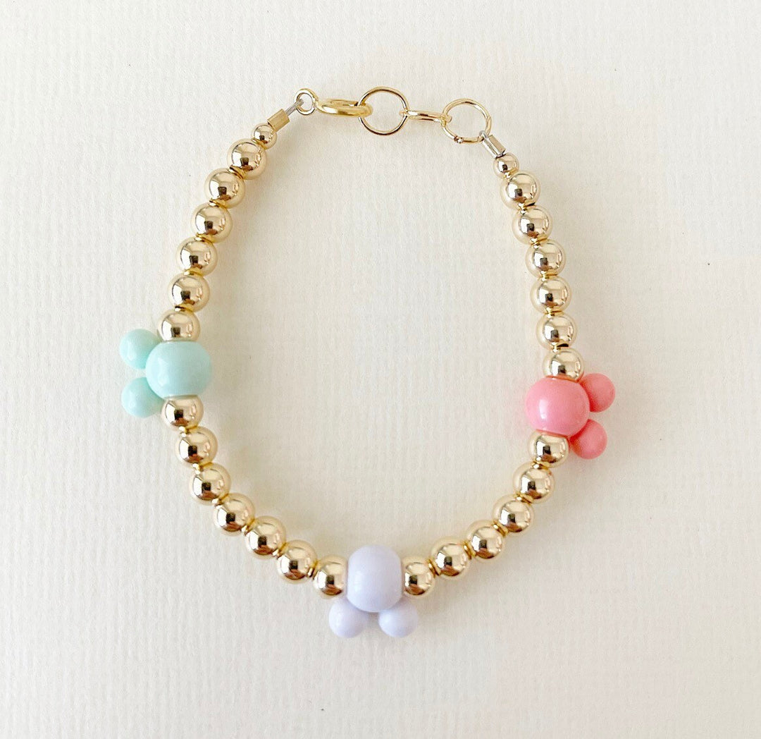 Mickey ear 4mm pastel bracelet